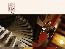 Tablet Screenshot of paolobea.com